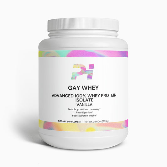 GAY WHEY 100% Whey Protein Isolate (Vanilla)