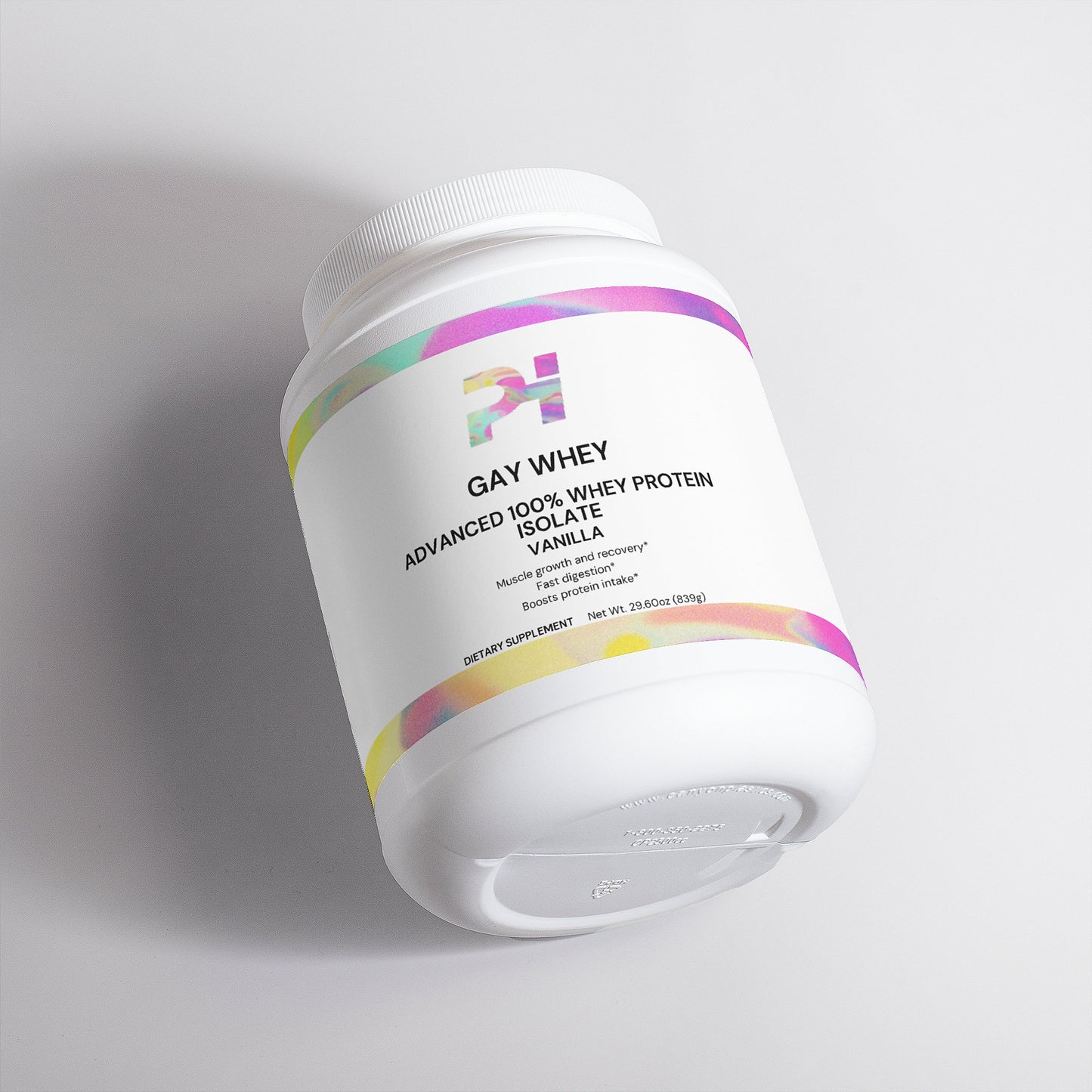 GAY WHEY 100% Whey Protein Isolate (Vanilla)